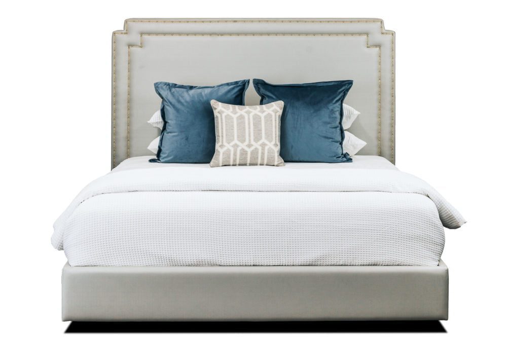 Lisa Bed Custom Upholstered King Queen Double Single 2
