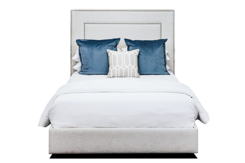 Wyoming Bed Custom Upholstered King Queen Double Single 1