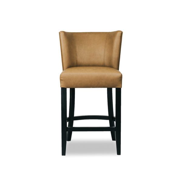 Zara Barstool Kitchen Stool Upholstered Custom Fabric 1 Front