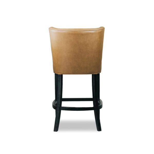 Zara Barstool Kitchen Stool Upholstered Custom Fabric 4 Back