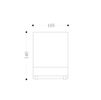 BILLY - Single Bed Drawing