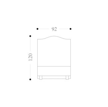 EVA - Single Bed Drawing