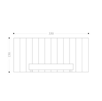 NATALIE - King Bed Drawing