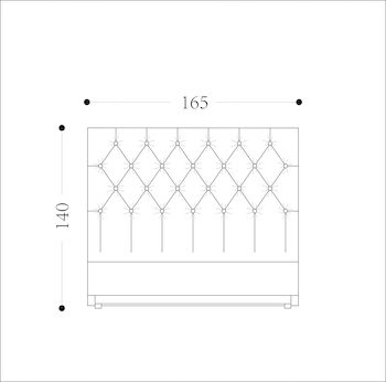 VIENNA - Queen Bed Drawing