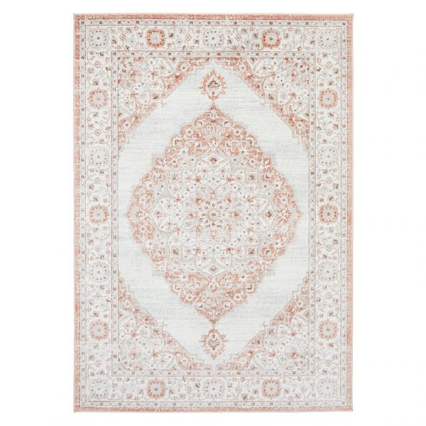 Handcrafted Living in Style rug adding warmth to a refined modern lounge