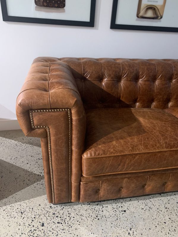 Renoir Leather Sofa Lounge Custom 4