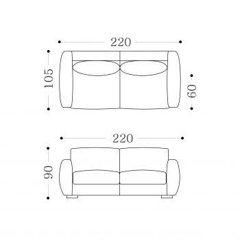 Este Leather 3 Seater Modular Sofa