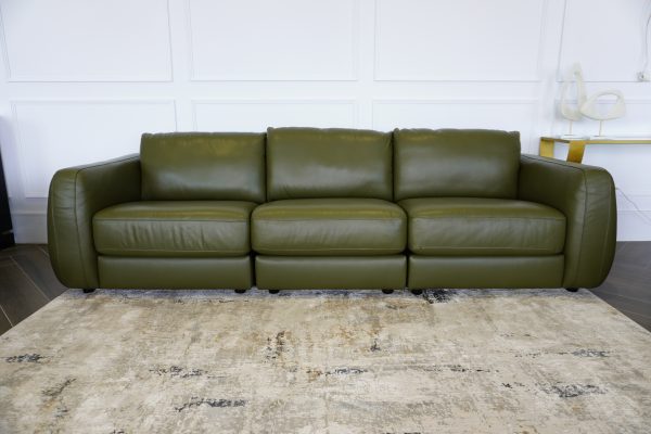 Este Modular Leather Sofa Lounge Custom Designer Fabric 5