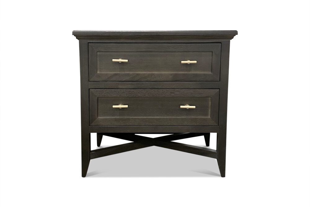 Sloane Cross 700mm Custom timber bedside table