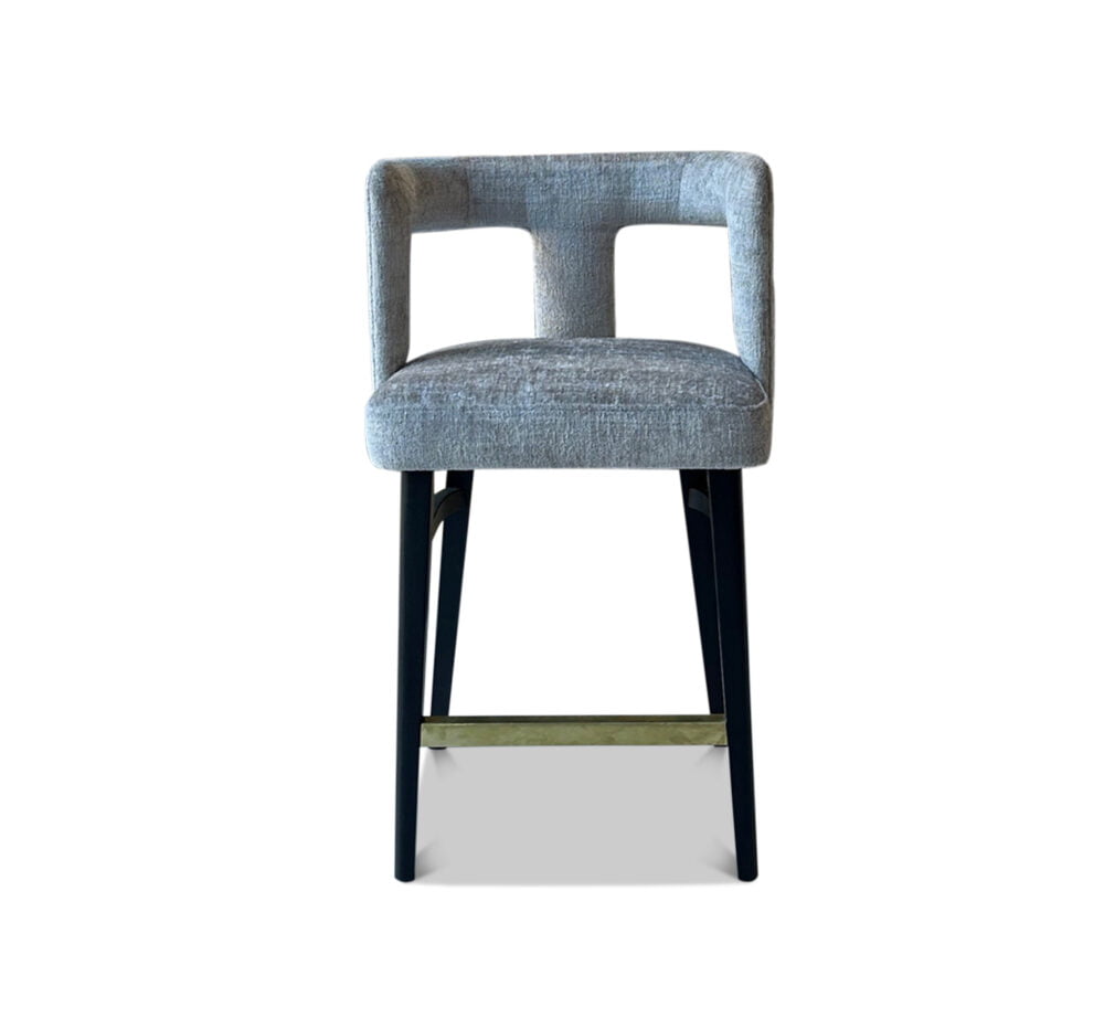 Alicia Custom Upholstered Barstool 1