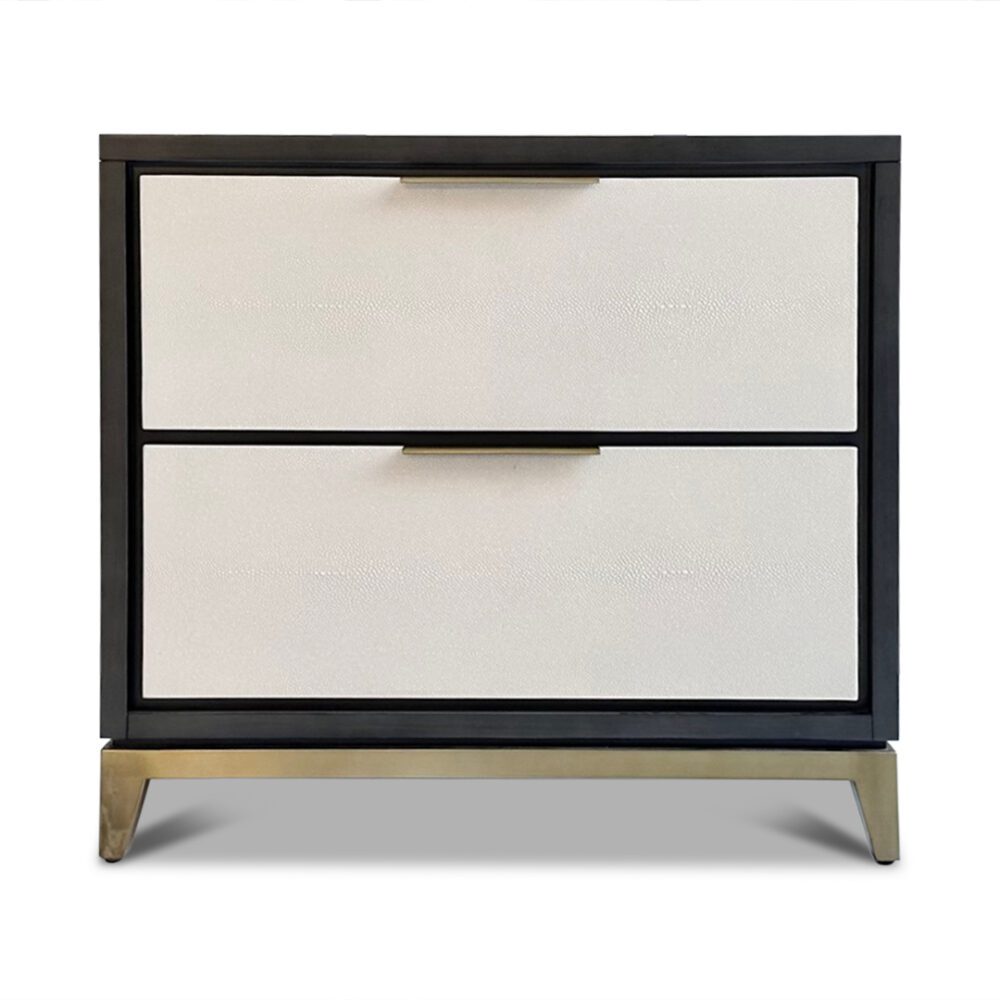 Enrika Luxury Bedside Table with draws 1