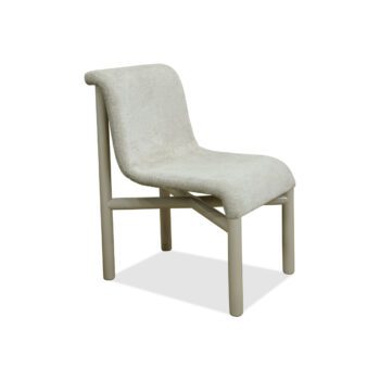 luc dining chair beige front angle