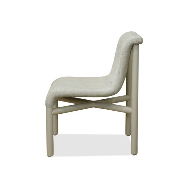 luc dining chair beige side