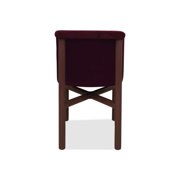 luc dining chair bordeaux back