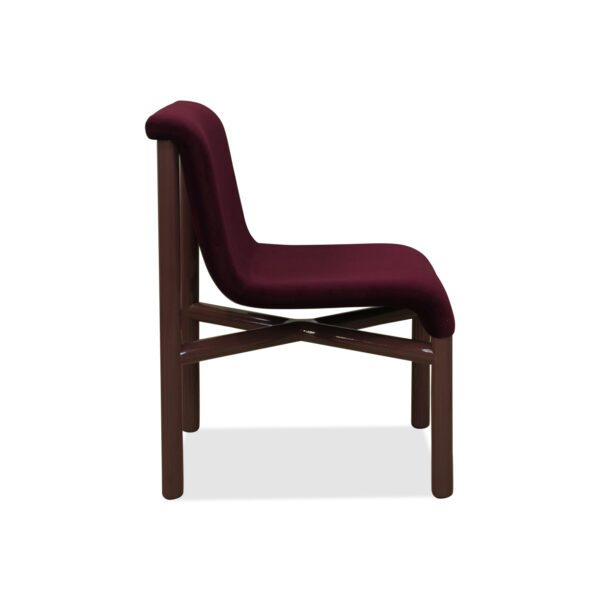 luc dining chair bordeaux side