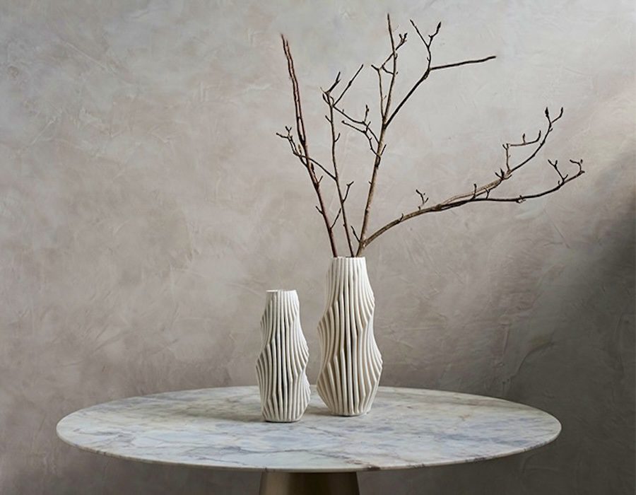 Yvette Dining Table with vase 2