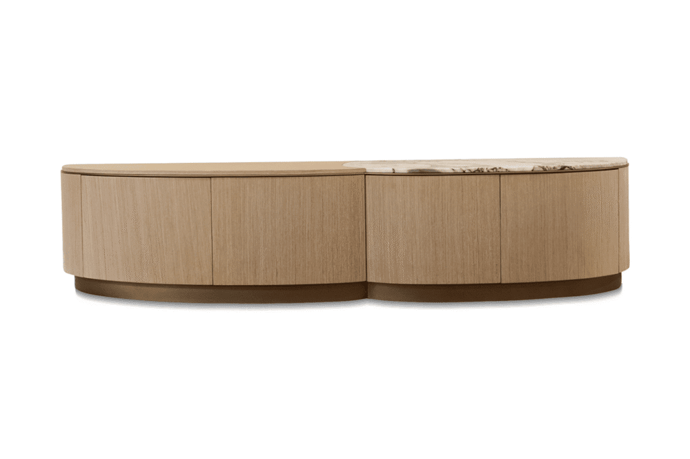 xander entertainment unit - light oak
